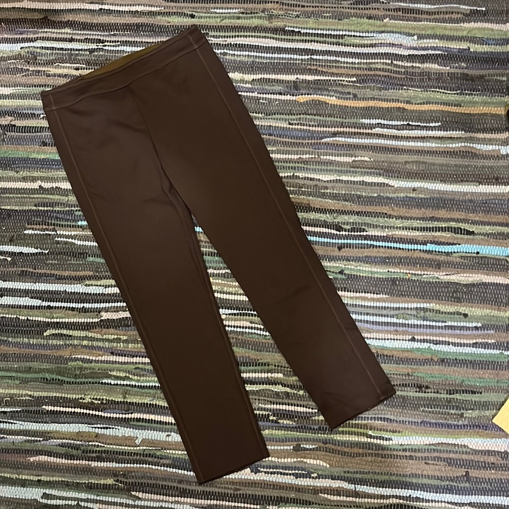 Navy blue Tahari dress skinny leg pants